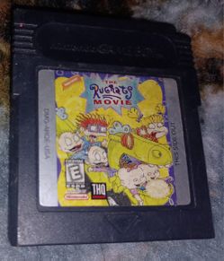 Nintendo GAME BOY !!! THE RUGRATS MOVIE