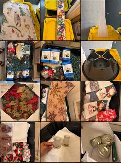 Christmas decoration items