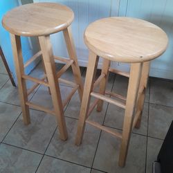 Wooden Bar Stools