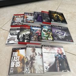 Assorted PS3 Games