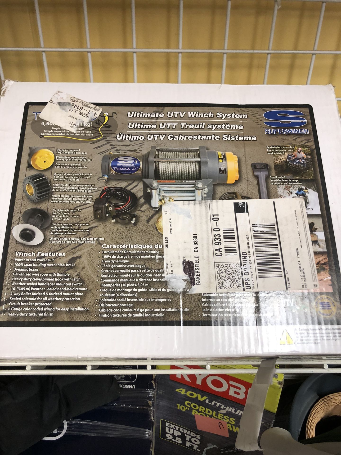 Terra 45 Super Winch 