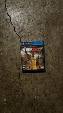 NBA 2k 17 PlayStation 4