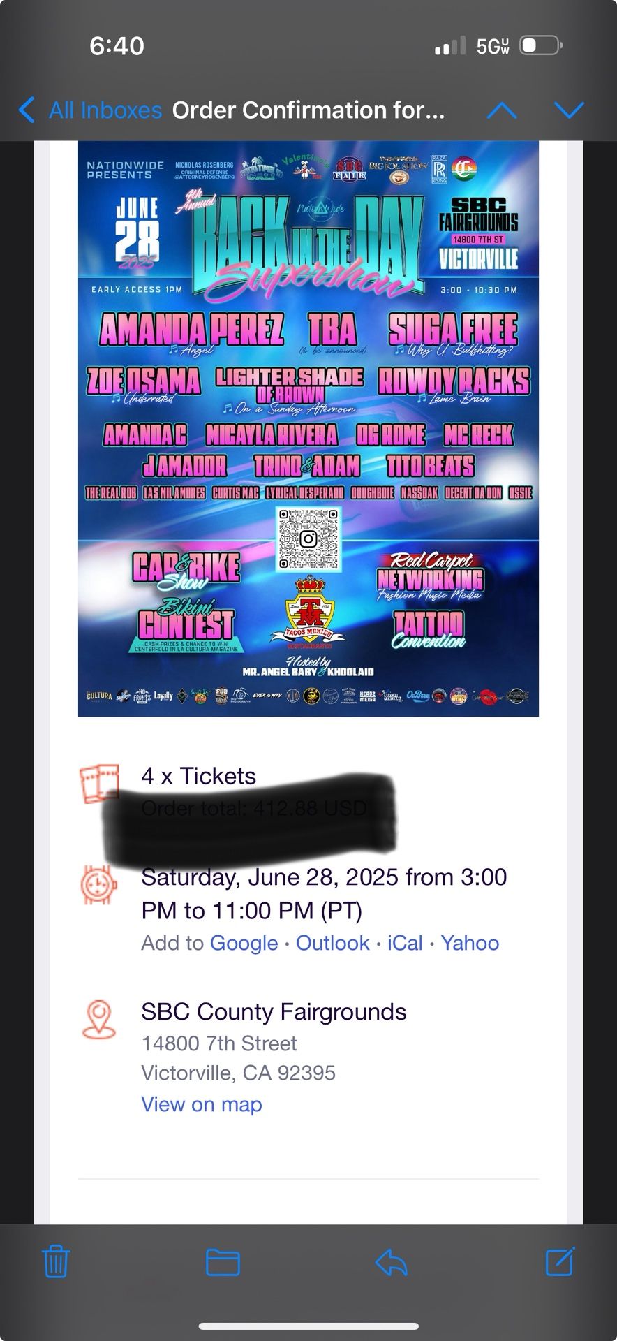 Back In The Day Supershow