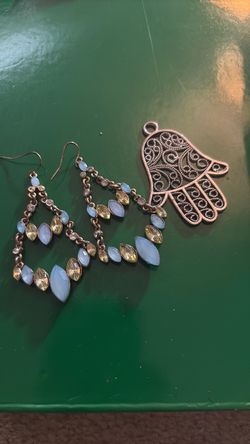Earring and pendent