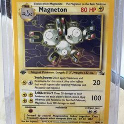 1st Edition Magneton Pokémon Card