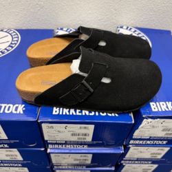 Birkenstock Boston Clogs Black