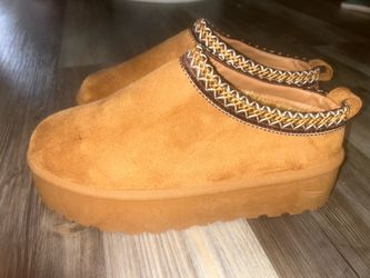 Platform Suede Slip-On