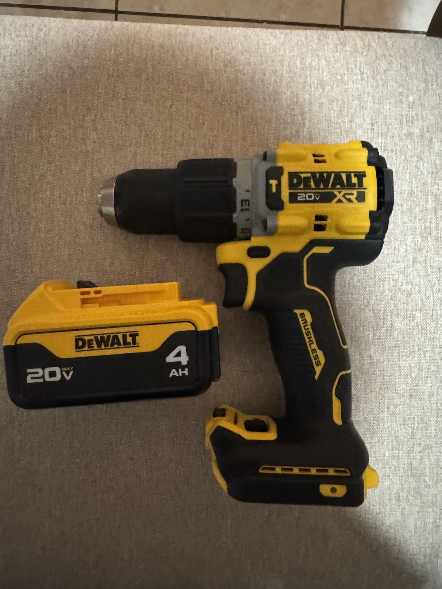 Dewalt Hammer Drill & Battery