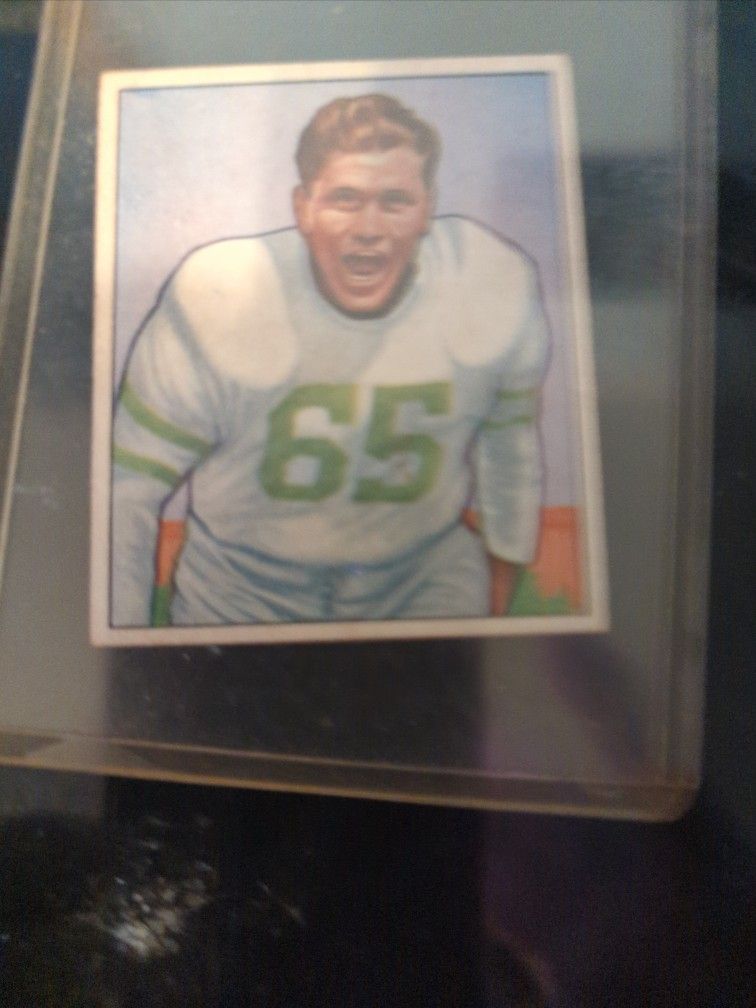 1950 Cliff Patton Football Card
