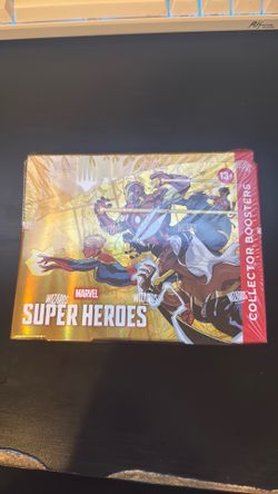 Magic the Gathering Marvel Super Heroes Collector Booster Display