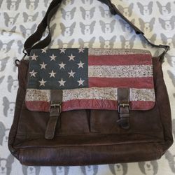 genuine soft leather messenger bag