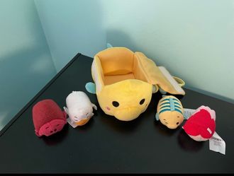 Disney Tsum Tsums lot and carry case