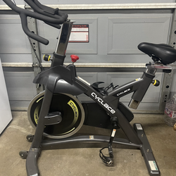 ✨New! CYCLACE EXERCISE BIKE STATIONARY, 330LBS CAPACITY - BLACK/STAINLESS STEEL
