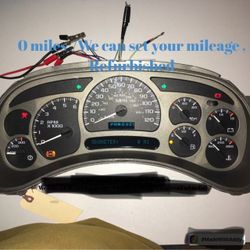 CHEVY,GMC,CADILLAC AND HUMMER CLUSTER