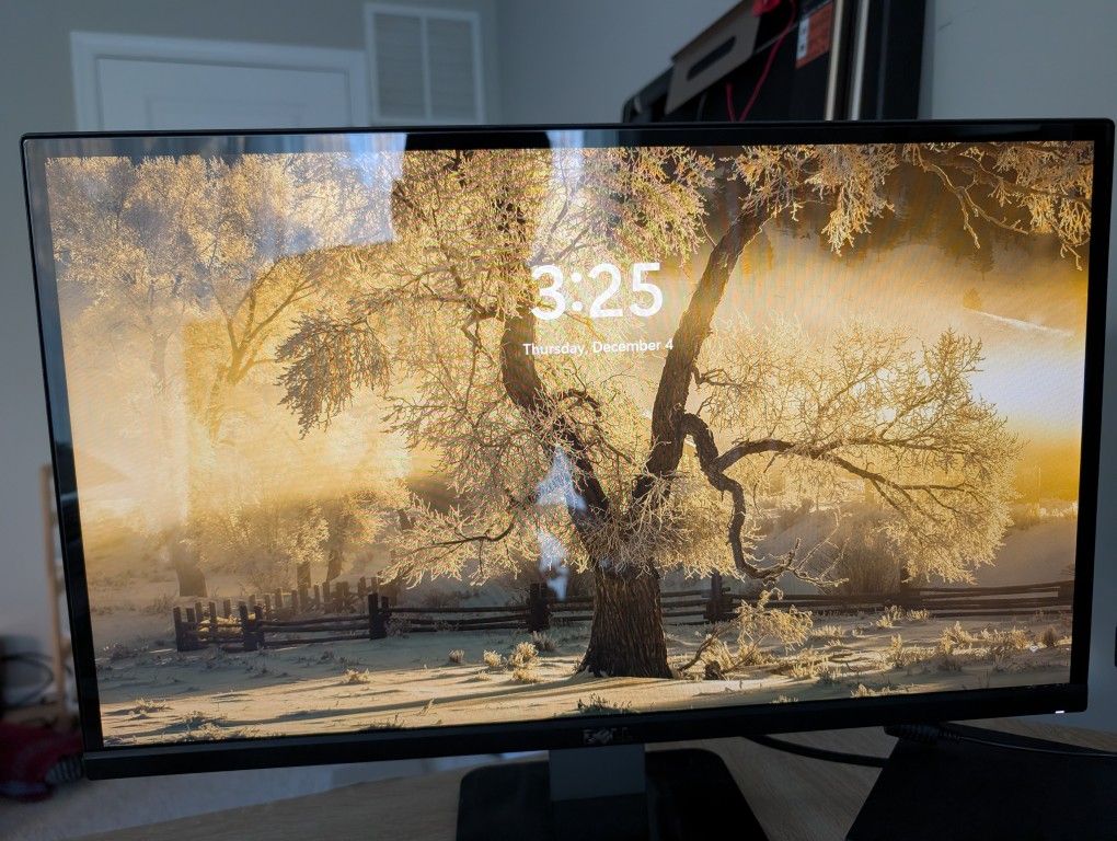 Dell 24” Thin-Bezel LED Monitor – Home Office / WFH Setup