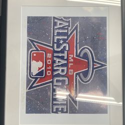 2010 All Star Logo Framed Picture 