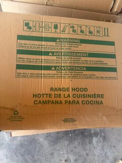 Range hood for stove
