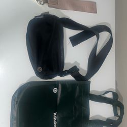 Lululemon Set – Belt Bag + Keychain + Tote – Good Condition
