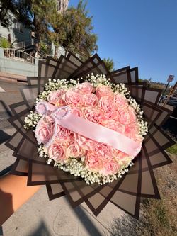 Pink Rose Bouquet