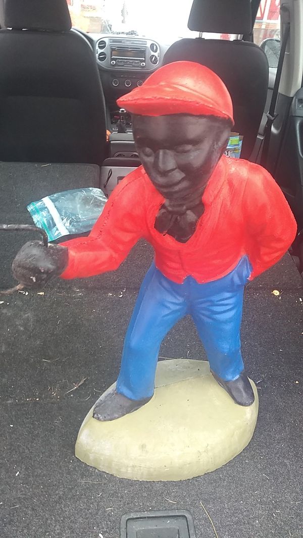 Vintage black jockey with lantern statue for Sale in Wilder, KY OfferUp