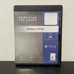 The Division 2 PS4 PlayStation 4 Video Game Tom Clancy’s Ubisoft 2019