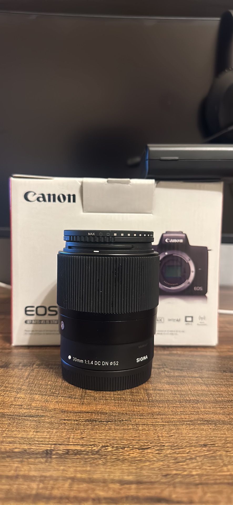 30mm Sigma Lens With a Nd Filter