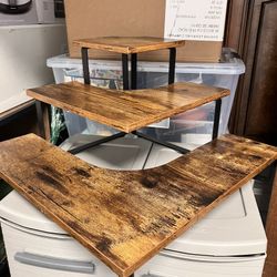 Corner 3 Tier Display Shelf 