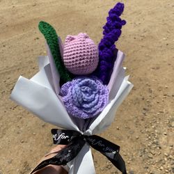 Crochet Flower Bouquet 