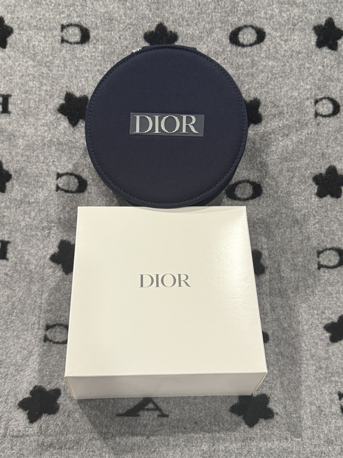 Dior limited vanity makeup bag with mirror