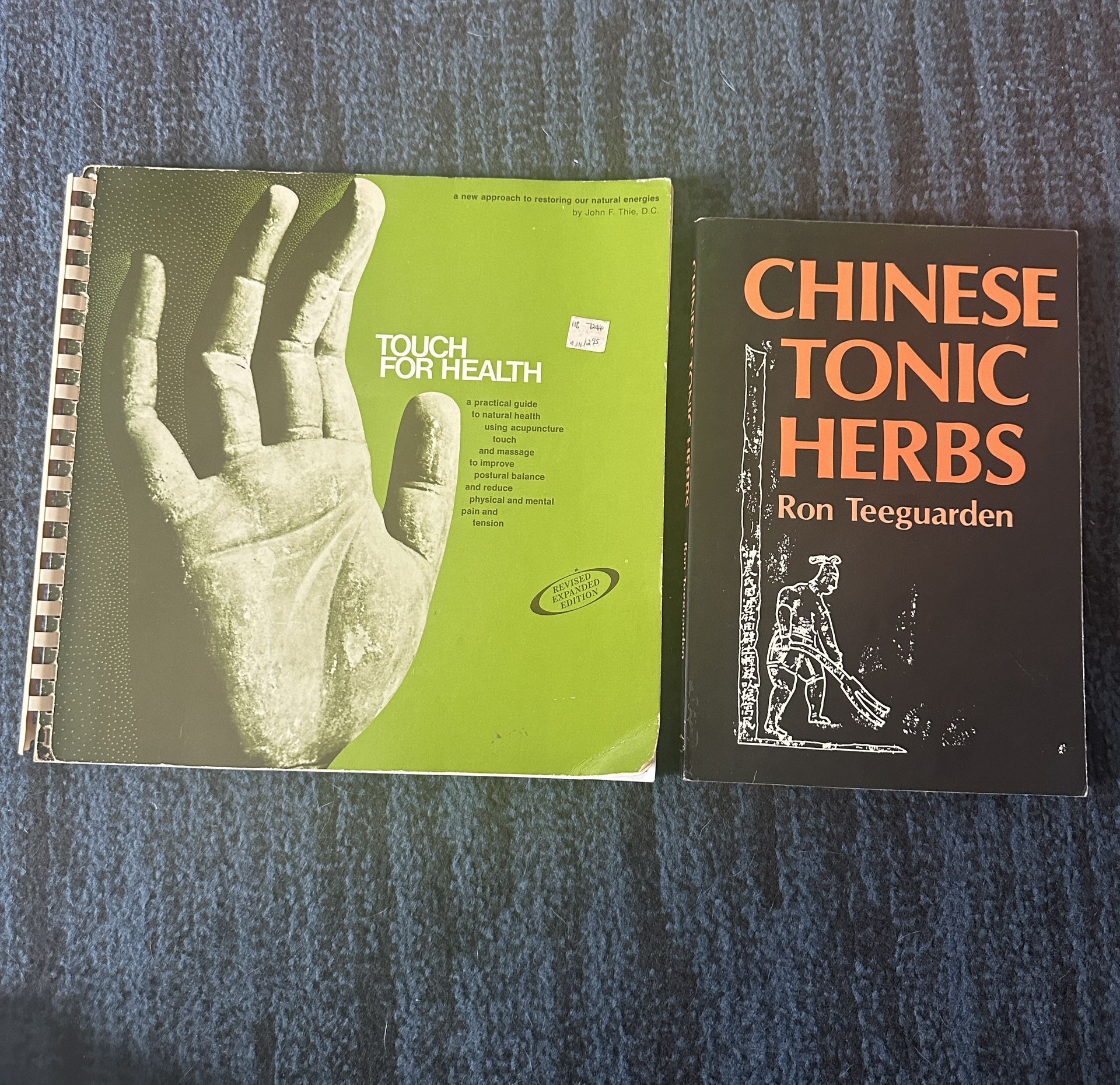 Natural Healing Book Set – Energy Work + Chinese Herbalism
