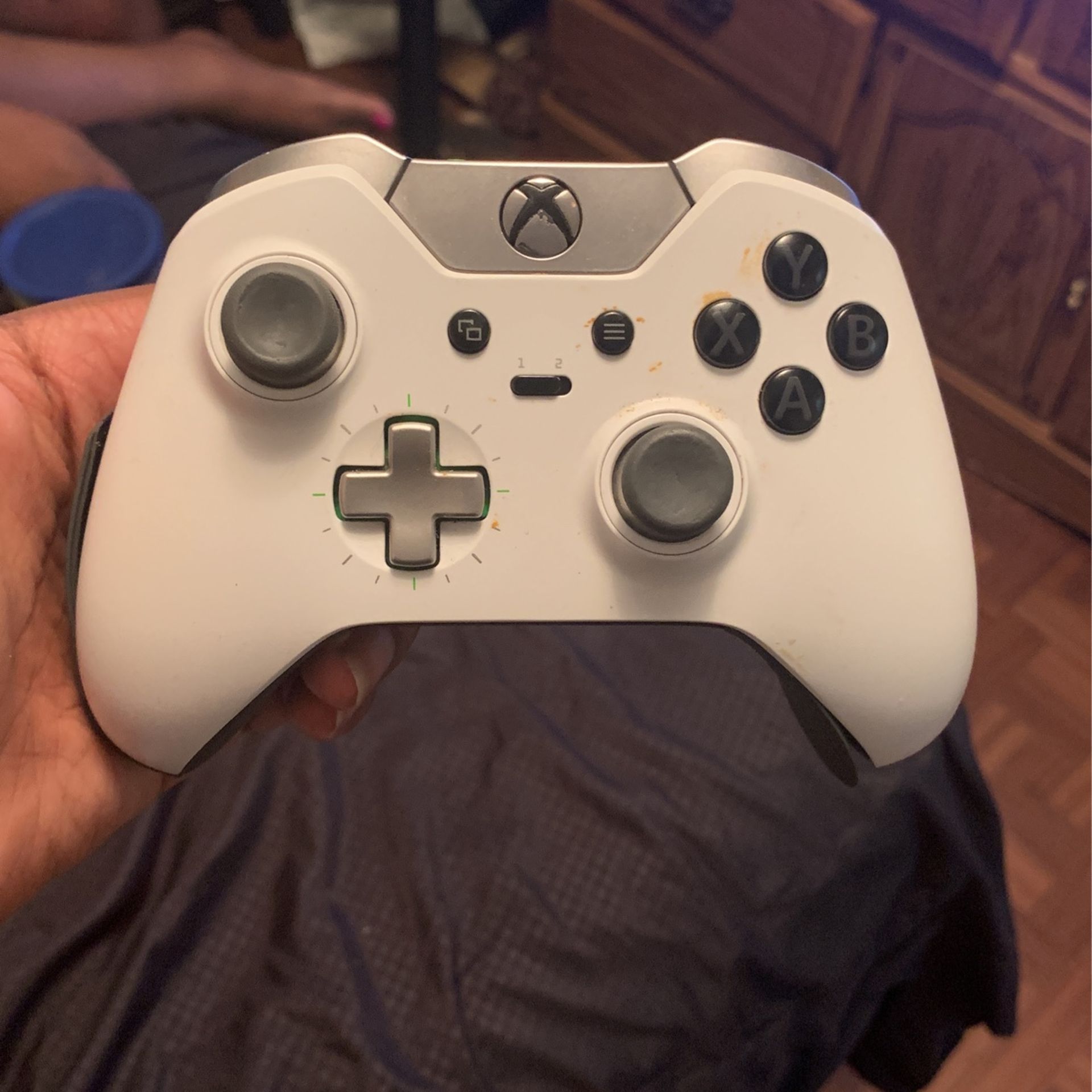 Controller White Xbox One Pro Controller Series Xbox Elite White