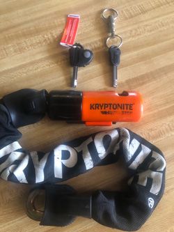 Bike lock chain Kryptonite mini