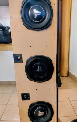Speakers and amplifiers.  $ 350
