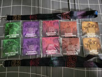 Blizzard Entertainment Employee Exclusive Company Values Pin Set. 2 Available