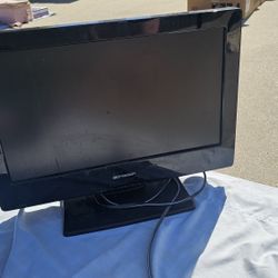 small TV with DVD player