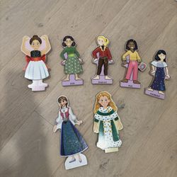 Melissa And Doug magnetic dolls