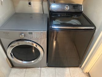 Washer and dryer