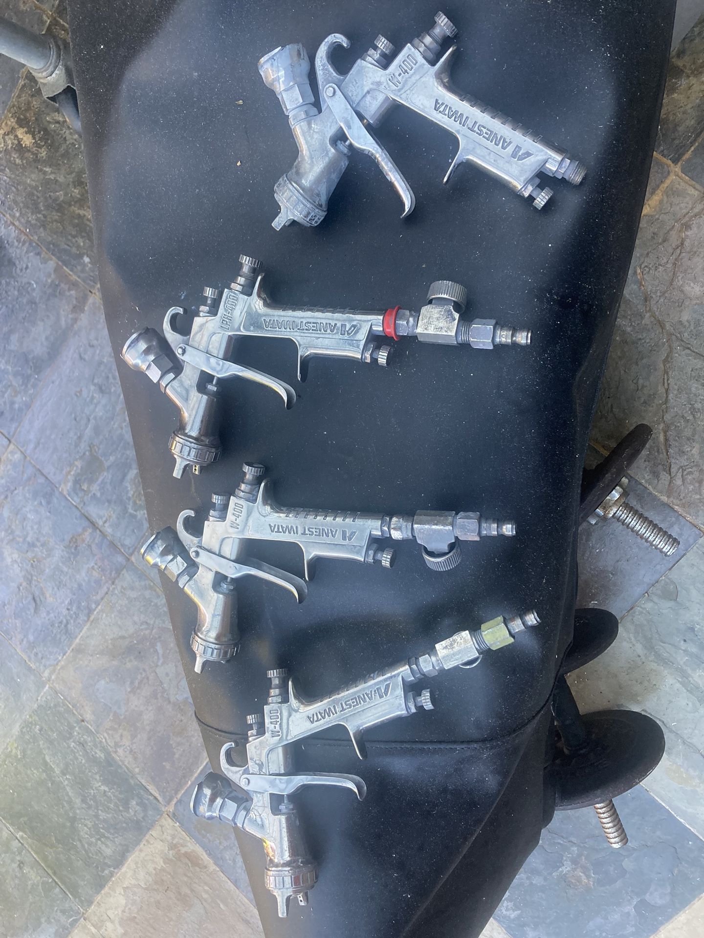 Spray Paint Guns Used In Good Conditions
