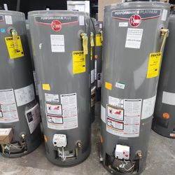 New Water Heater Rheem Performance 
