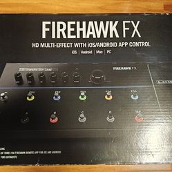 Fire Hawk Guitar Pedal Board