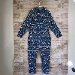 2020 Sz Large Adult Disney Parks Christmas Holiday One Piece Pajamas