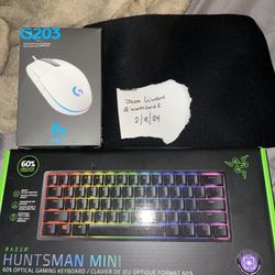 Gaming Mouse and Keyboard