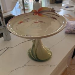 Papillon Butterfly Pedestal Cake Plate- 3d