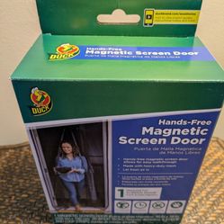 New Duck Hands- Free Magnetic Screen Door