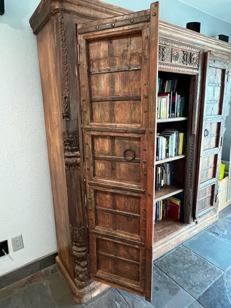 Large Solid Wood Cabinet