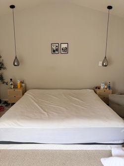 King Size Mattress White