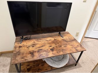 36” tv and coffee table