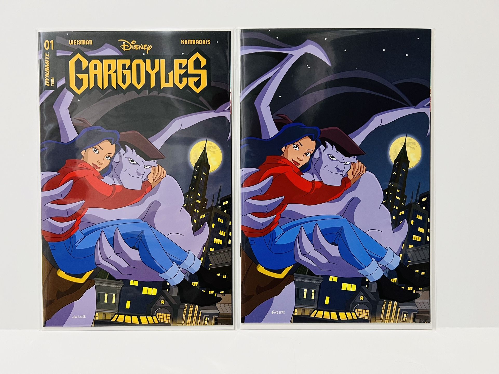 Gargoyles #1 Greg Guler Exclusive Trade/Virgin LE 250 & LE 500 with COAs