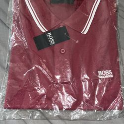 Burgundy XL Hugoboss