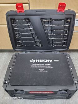 Husky 244 Piece Sae Metric Mechanics Tool Set with Tool Box